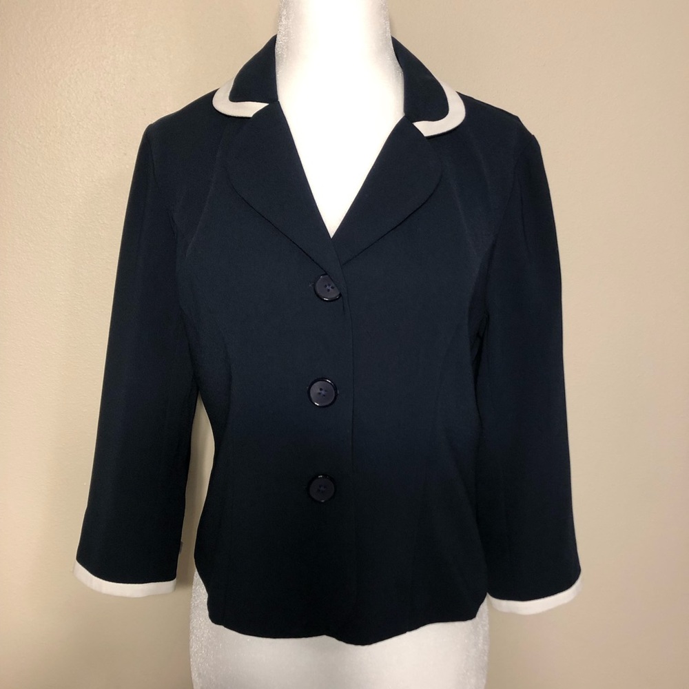 Navy blue blazer